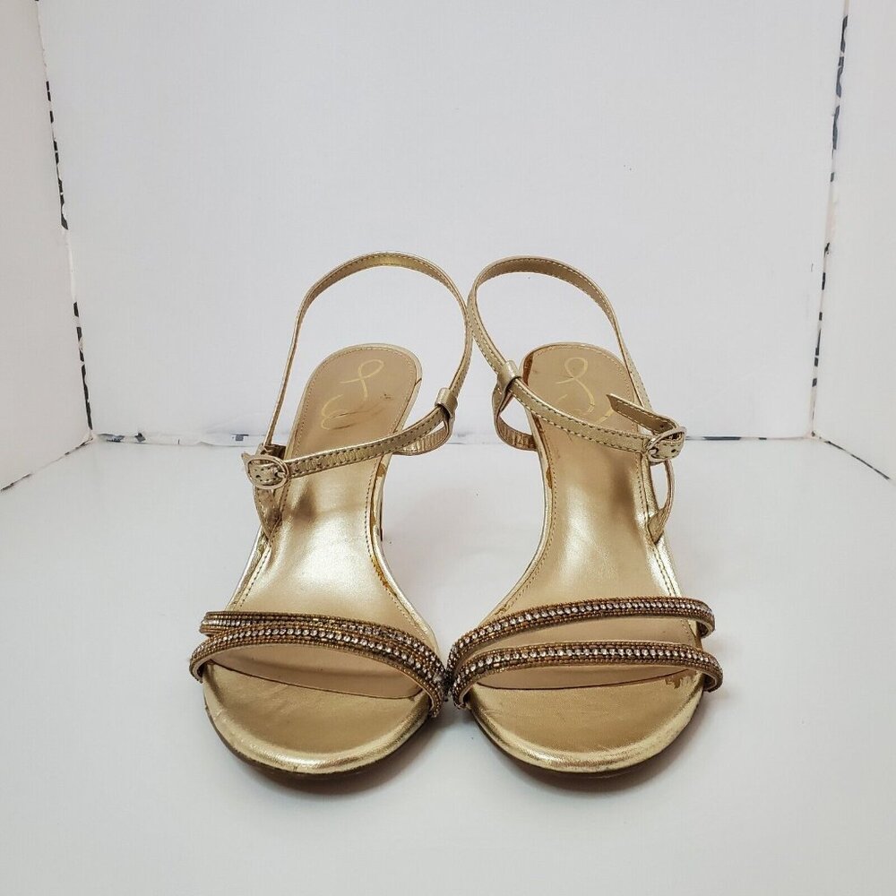 Sam Edelman Women's Daisie Sandal  Gold Size 8 M